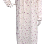 Women's long-sleeved cotton dress MAROON 134