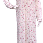 Women's long-sleeved cotton dress RED 134