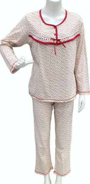 PAJAMA LONG SLEEVE Kirmizi 115