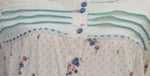 Women's long-sleeved cotton dress BLUE 538