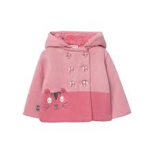 Boboli Baby Hooded Tricot Jacket Pink 109112-3872