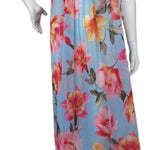 GREEN Floral Satin Ballet Nightgown(LONG)9536