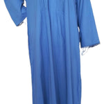 Cool summer cotton dress, long sleeve 25-02-B-1