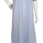 Cool summer cotton dress, half sleeve 25-12-A-1
