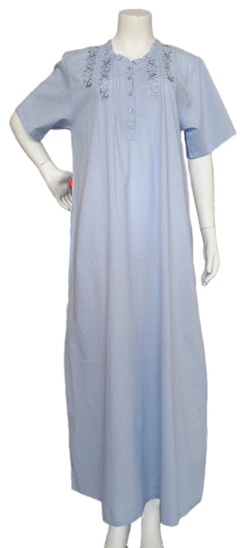 Cool summer cotton dress, half sleeve 25-12-A-1