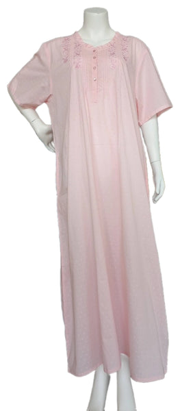 Cool summer cotton dress, half sleeve 25-12-A-2