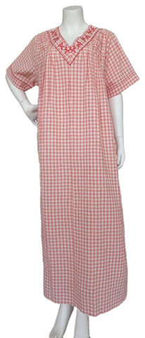 Cool summer cotton dress, half sleeve 25-11-A-3