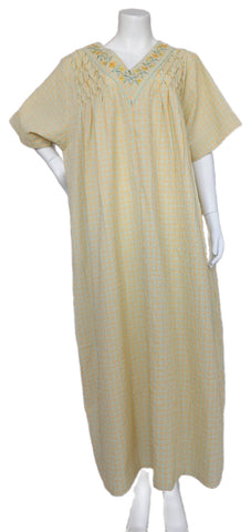 Cool summer cotton dress, half sleeve 25-11-A-1