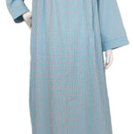 Cool summer cotton dress, long sleeve 25-11-B-2