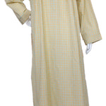 Cool summer cotton dress, long sleeve 25-11-B-1