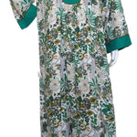 Women's Cotton Floral Zip-Up Shirt 1818
