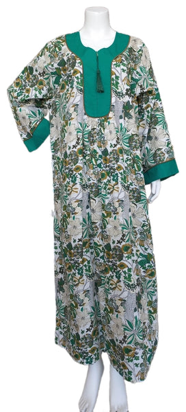 Women's Cotton Floral Zip-Up Shirt 1818