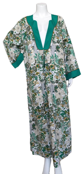 Women's Cotton Floral Zip-Up Shirt 1818