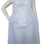 SOFT WHISPERS ' Two-piece postpartum reception dress 5554