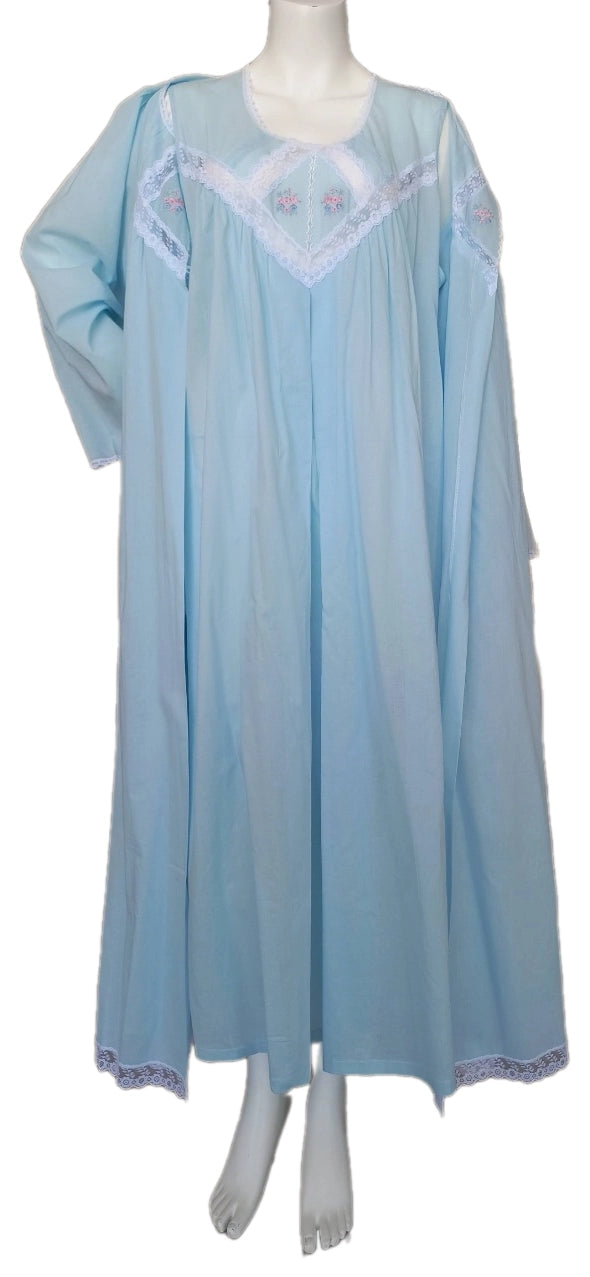 SOFT WHISPERS ' Two-piece postpartum reception dress 5554