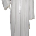 Soft cotton long sleeve reception piece 2224 (WHITE)
