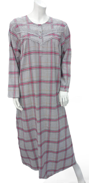 Women's long-sleeved cotton dress 45-25