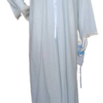 Soft cotton long sleeve reception piece 2224 (BLUE)