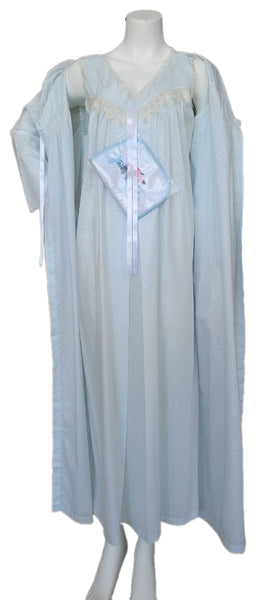 SOFT WHISPERS ' Two-piece postpartum reception dress 5556