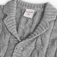 Knitted jacket for baby boy BOBOLI 719243