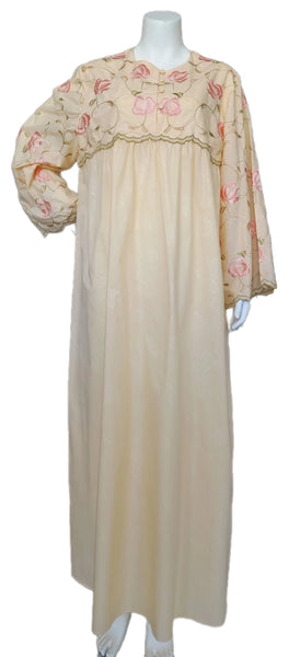 BEIGE 'Women's embroidered cotton dress" 60006-LCJ2
