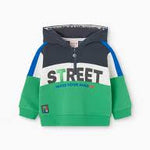 Boboli hoodie multicolor 349095