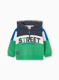 Boboli hoodie multicolor 349095