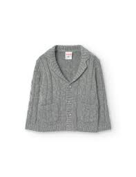 Knitted jacket for baby boy BOBOLI 719243