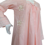 PEACH soft cotton lace dress 60040-L