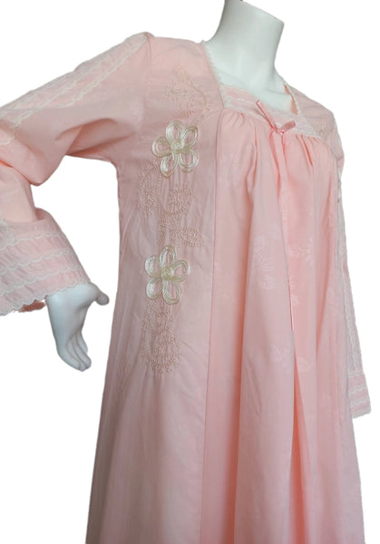 PEACH soft cotton lace dress 60040-L