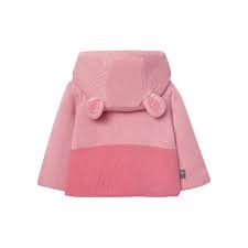 Boboli Baby Hooded Tricot Jacket Pink 109112-3872