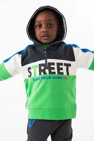 Boboli hoodie multicolor 349095