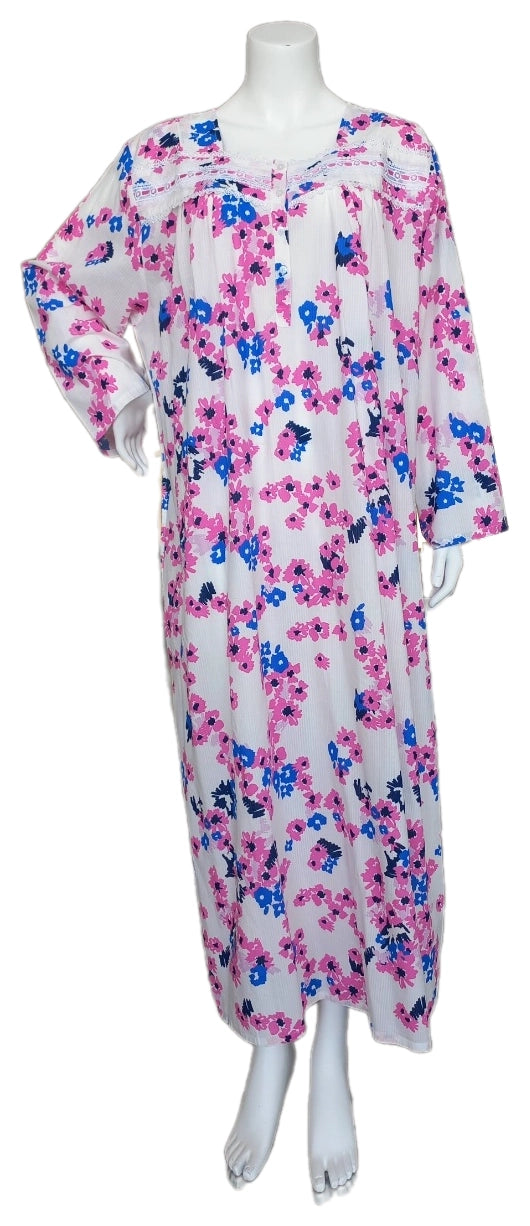Women's long-sleeved cotton dress 25-21-B-1