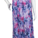 VIOLET Floral Satin Ballet Nightgown(LONG) 9031