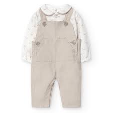 Boys' beige jumpsuit set Boboli 759135