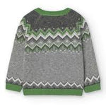 BOBOLI Knitwear pullover jacquard for baby boy - 719209