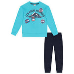 BoboliKids Sweatpants Set Blue 2pcs329082