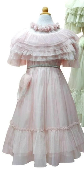 Royal Luxury Dress for Girls | Elegant Design for Special Occasions *PINK* 1508018