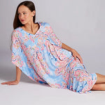 Ellen Tracy Paisley Print Caftan 8925639-942