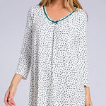 Ellen Tracy + My BrandsJersey 3/4 Sleeve Chemise N10038-271