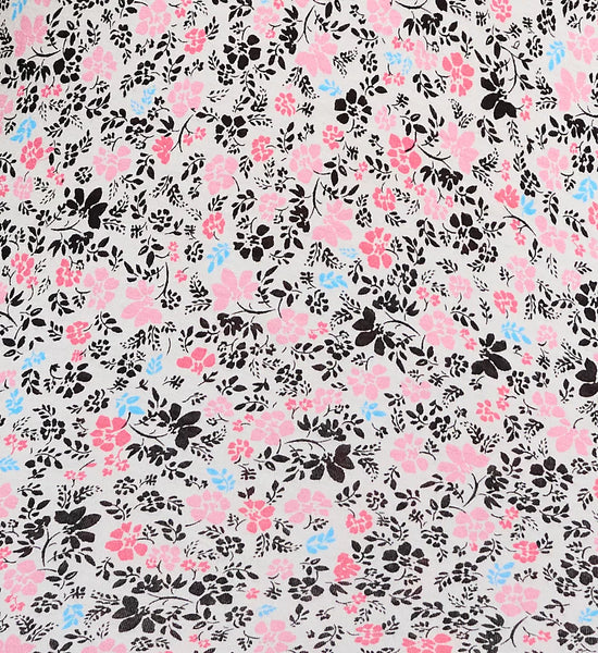 Short Sleeve PJ Set W/ Cropped Pant N70025