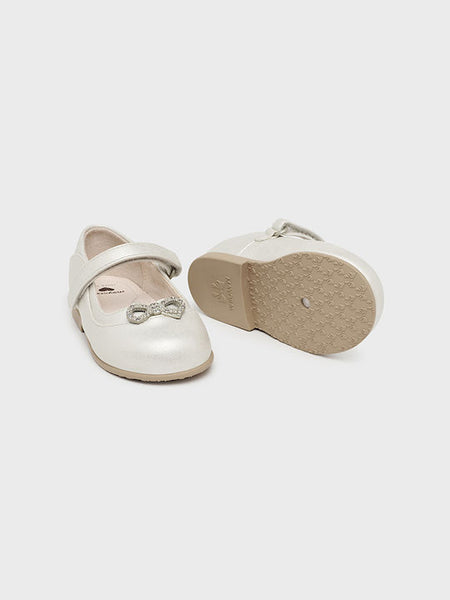 Mayoral Kids Ballerinas with Hoop & Loop Closure Beige Code: 23-41440-072