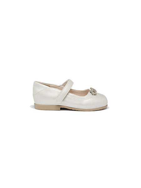 Mayoral Kids Ballerinas with Hoop & Loop Closure Beige Code: 23-41440-072