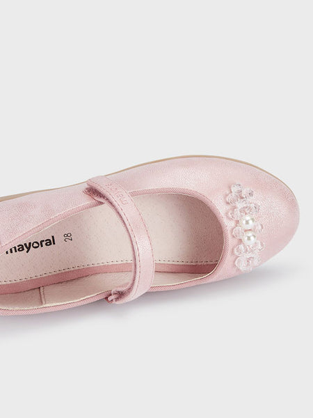 Mayoral Children's Ballet Flats with Scratches Pink Code: 23-43437-086