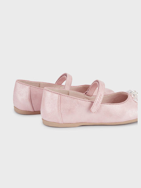 Mayoral Children's Ballet Flats with Scratches Pink Code: 23-43437-086