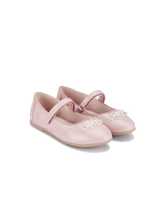 حذاء باليه للأطفال من مايورال بخدوش لون وردي الرمز: 23-43437-086