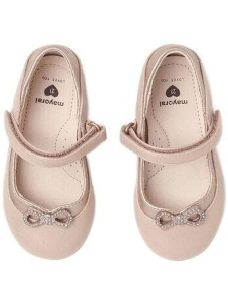 Mayoral Kids Ballerinas with Hoop & Loop Closure Pink Code: 23-41440-071