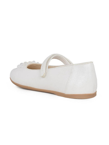 Mayoral Children's Ballet Flats with Scratches White Code: 23-43437-087