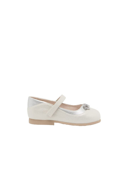 Mayoral Kids Ballerinas with Hoop & Loop Closure Silver Code: 23-41440-073