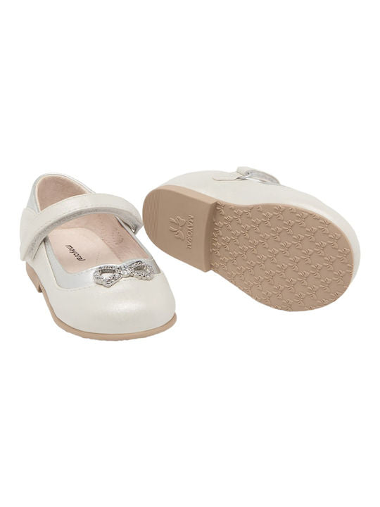 Mayoral Kids Ballerinas with Hoop & Loop Closure Silver Code: 23-41440-073